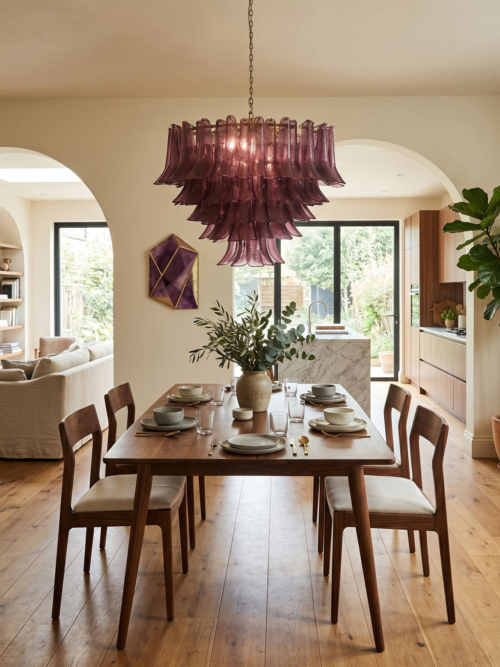 Large Tiered Chandelier — Chandelier | Maison Monashee — view 6