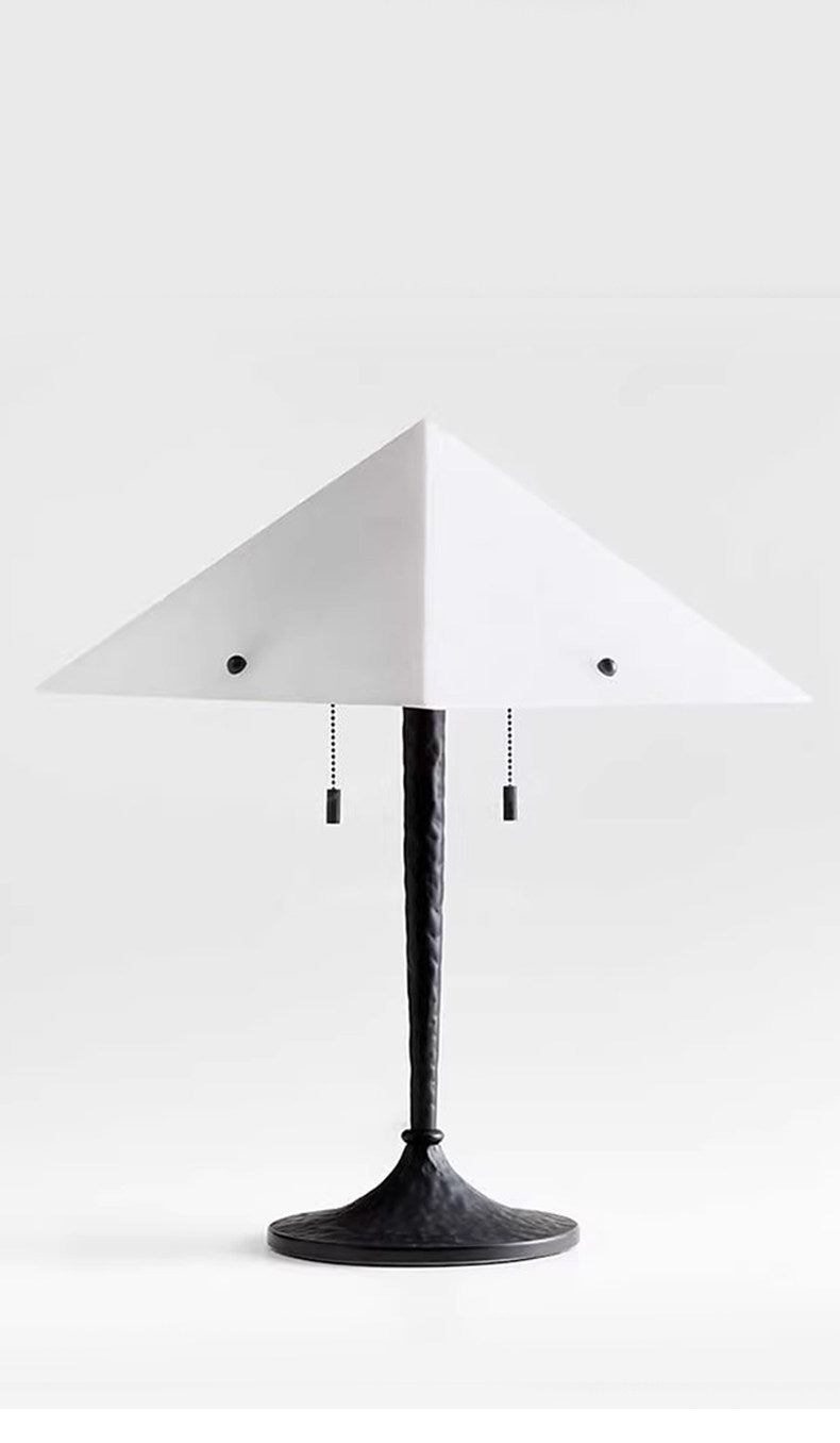 Black Textured Table Lamp — Table Lamp | Maison Monashee — view 6