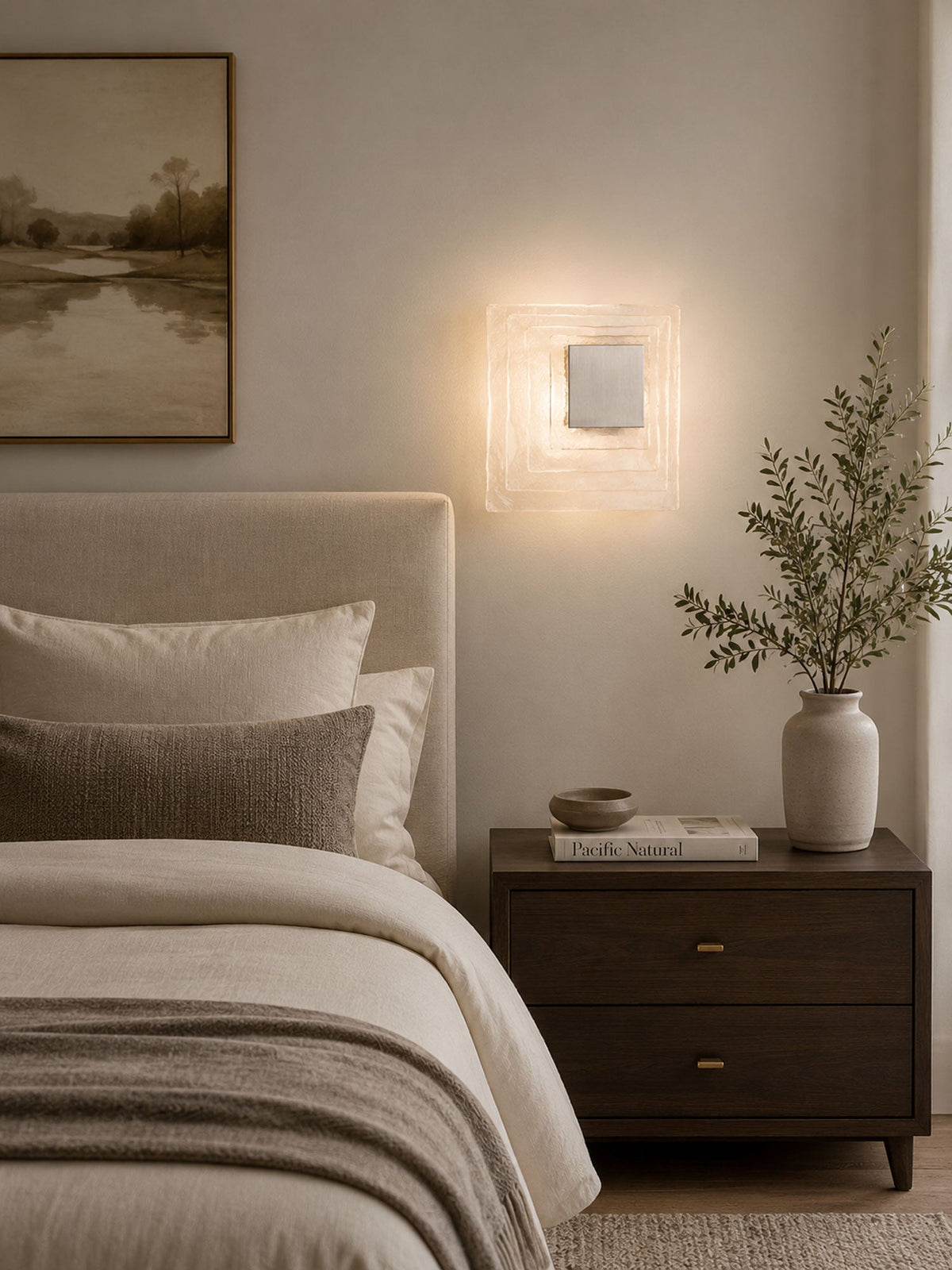 Square Glass Sconce — Wall Sconce | Maison Monashee — view 3