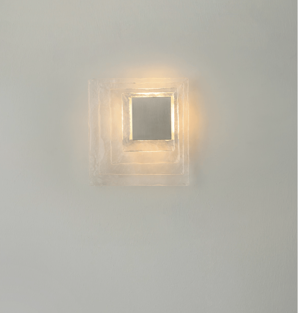 Square Glass Sconce — Wall Sconce | Maison Monashee — view 19