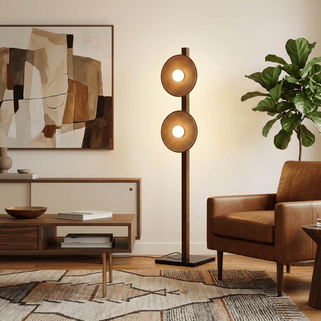 Disc Floor Lamp — Floor Lamp | Maison Monashee — view 3