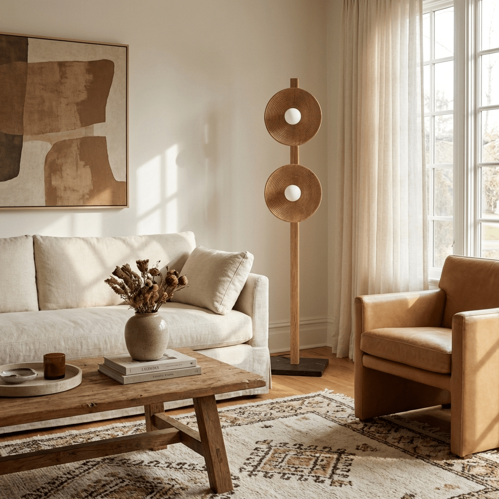 Disc Floor Lamp — Floor Lamp | Maison Monashee — view 4
