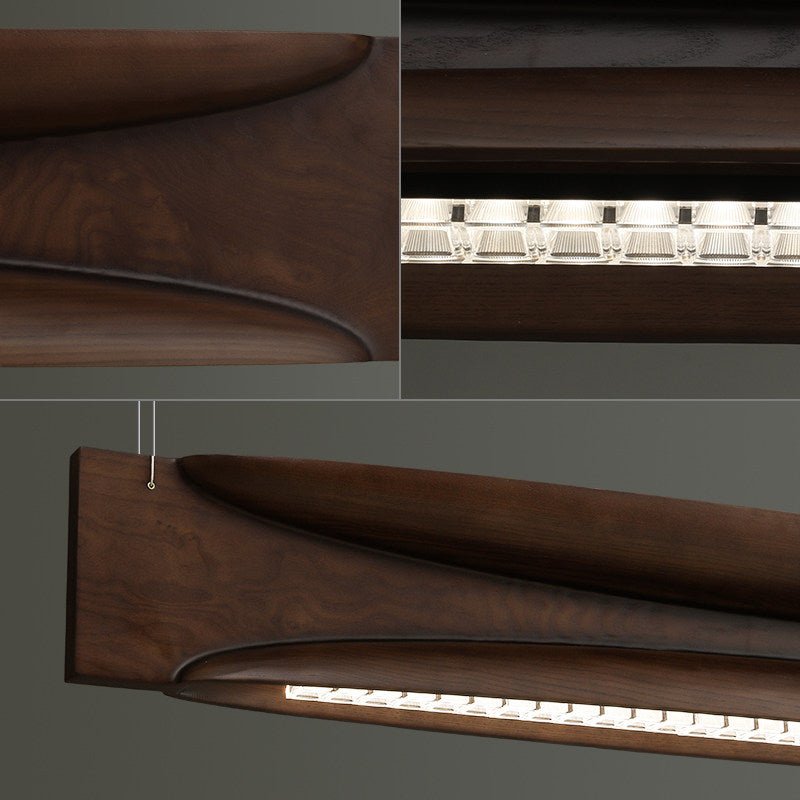 Linear Pendant Light Fixture — Pendant Light | Maison Monashee — view 14