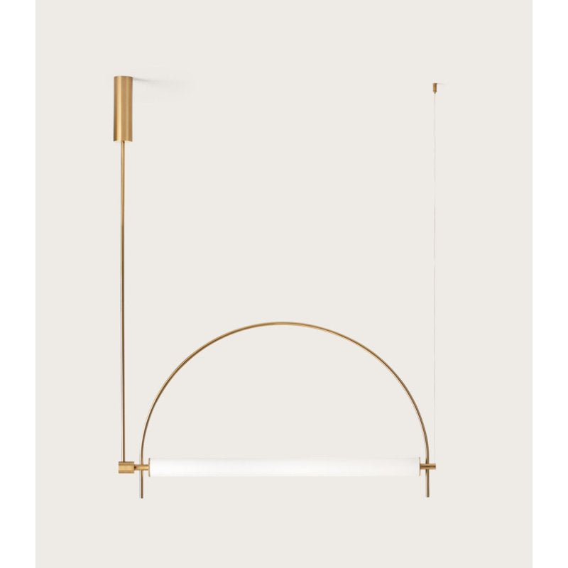 Linear Chandelier Gold — Chandelier | Maison Monashee — view 11