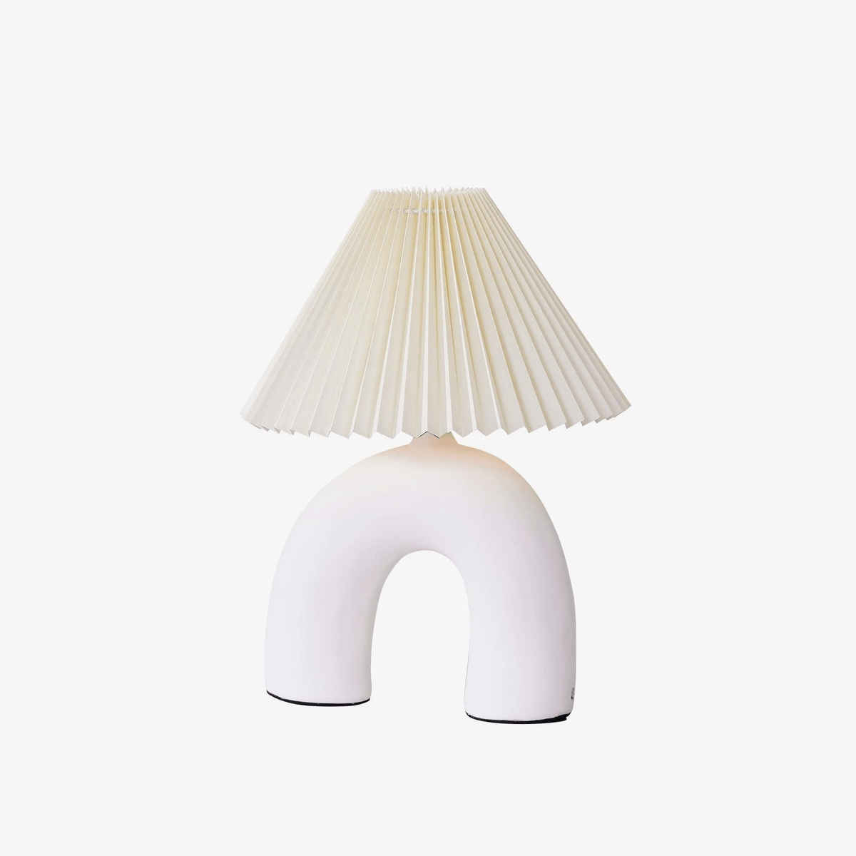 Small White Ceramic Table Lamp — Table Lamp | Maison Monashee