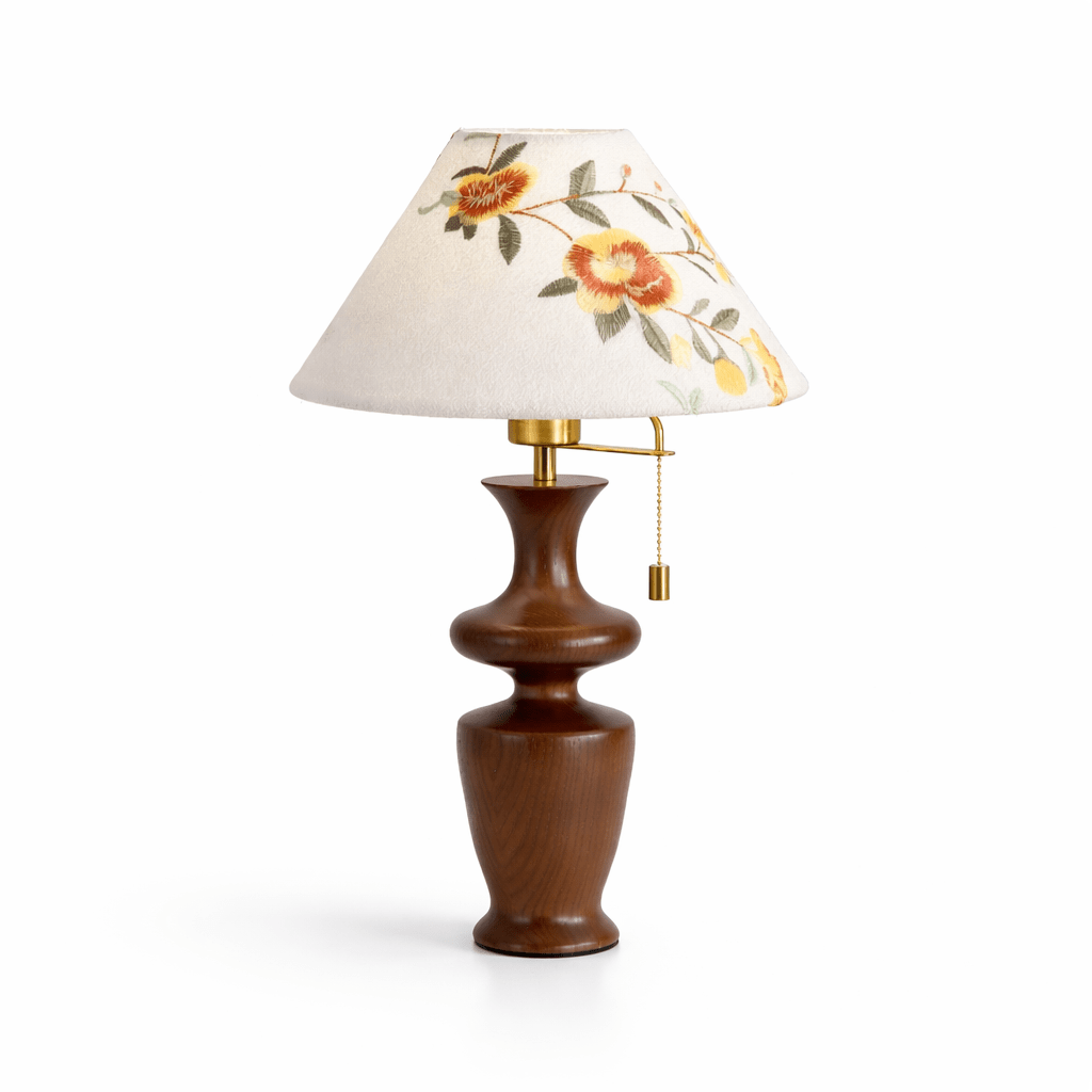 Floral Bedside Lamp — Table Lamp | Maison Monashee — view 5