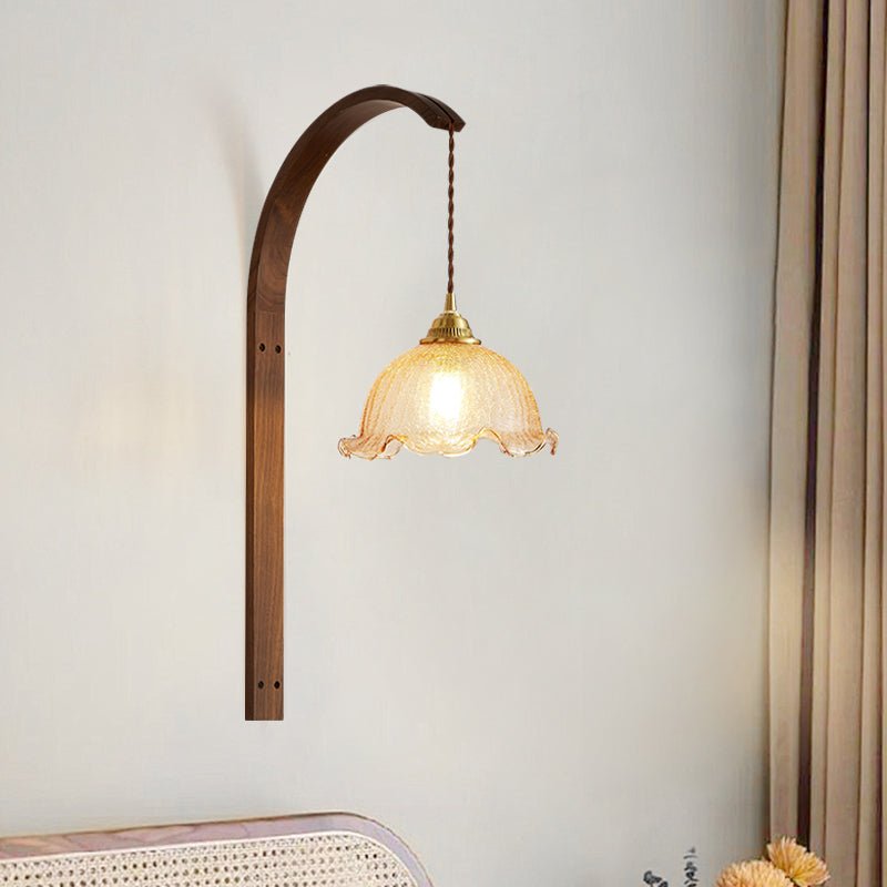 Fluted Milk Glass Sconce — Wall Sconce | Maison Monashee — view 5