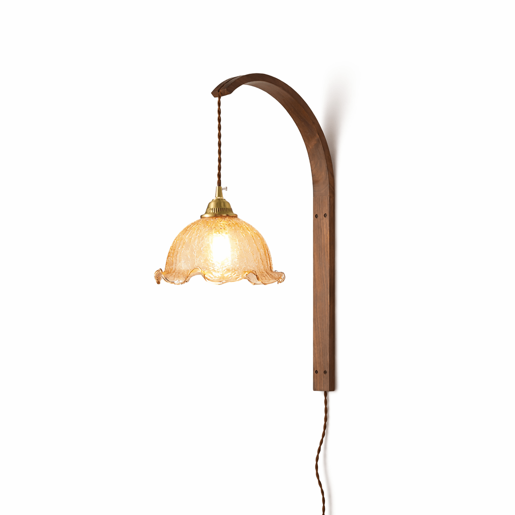 Fluted Milk Glass Sconce — Wall Sconce | Maison Monashee — view 7