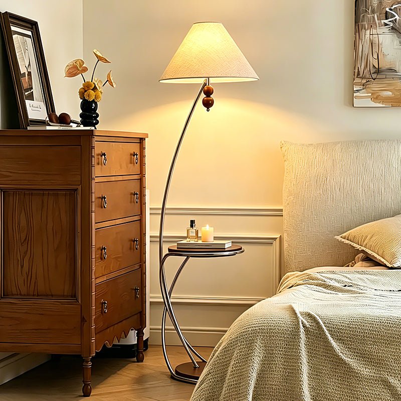 Modern Curved Floor Lamp — Floor Lamp | Maison Monashee — view 6