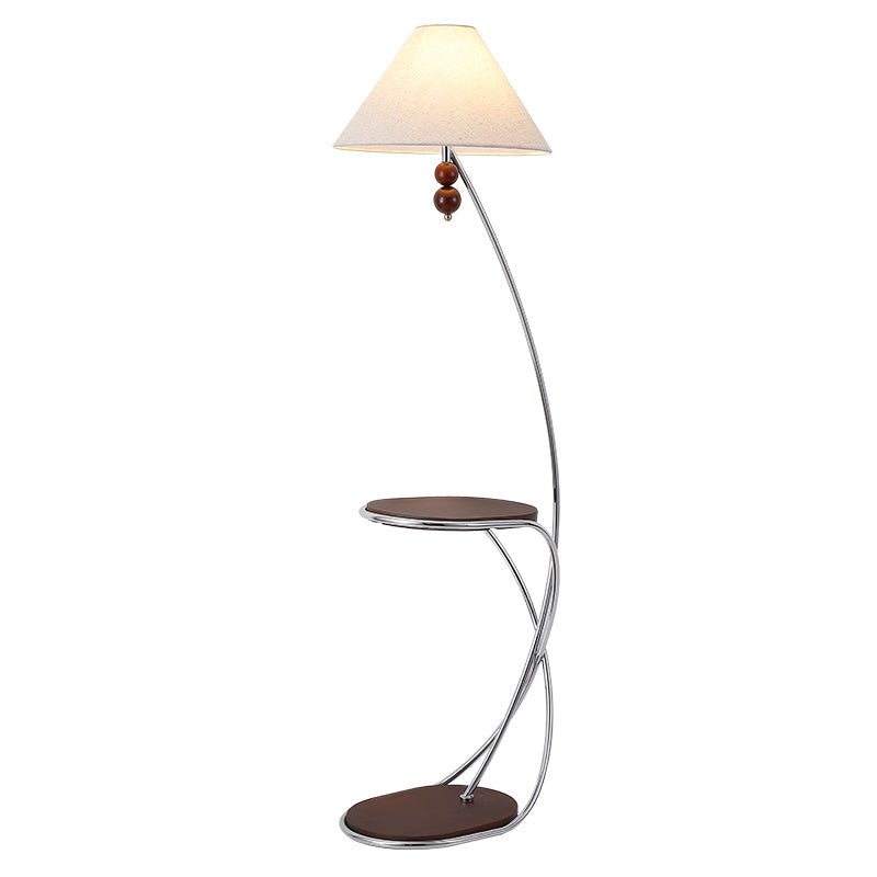 Modern Curved Floor Lamp — Floor Lamp | Maison Monashee — view 11