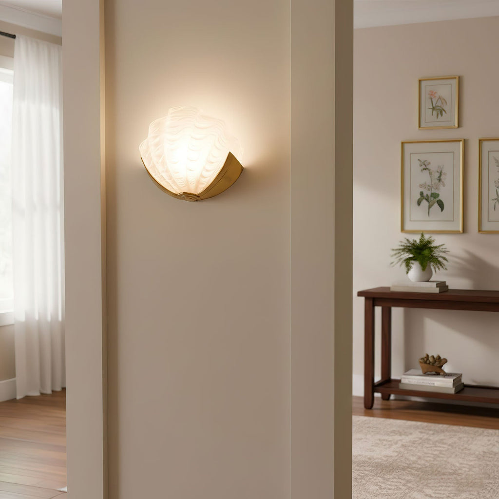Vintage Shell Wall Sconce — Wall Sconce | Maison Monashee — view 7