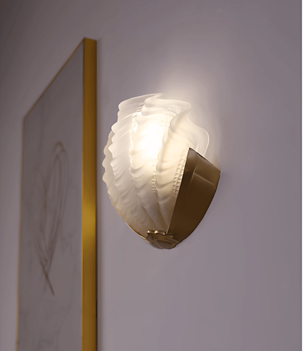 Vintage Shell Wall Sconce — Wall Sconce | Maison Monashee — view 19