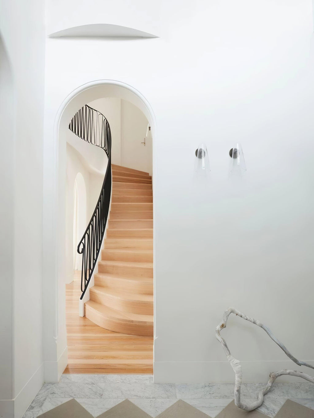 Modern Glass Sconce — Wall Sconce | Maison Monashee — view 25