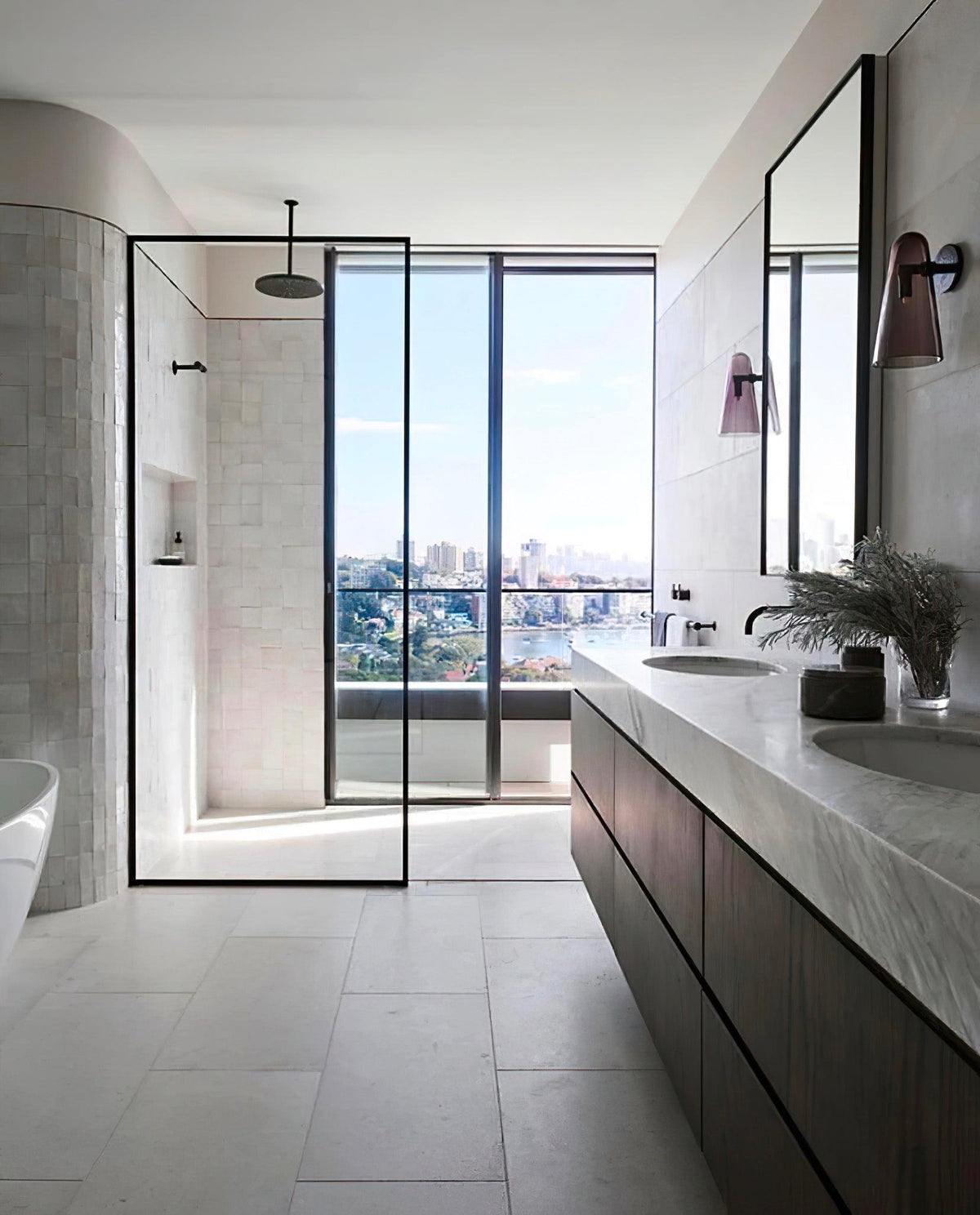 Modern Glass Sconce — Wall Sconce | Maison Monashee — view 26
