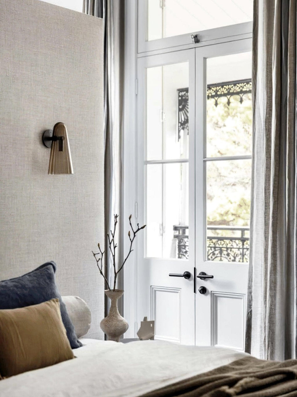 Modern Glass Sconce — Wall Sconce | Maison Monashee — view 28