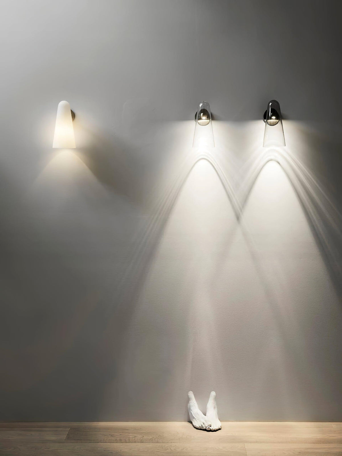 Modern Glass Sconce — Wall Sconce | Maison Monashee — view 30
