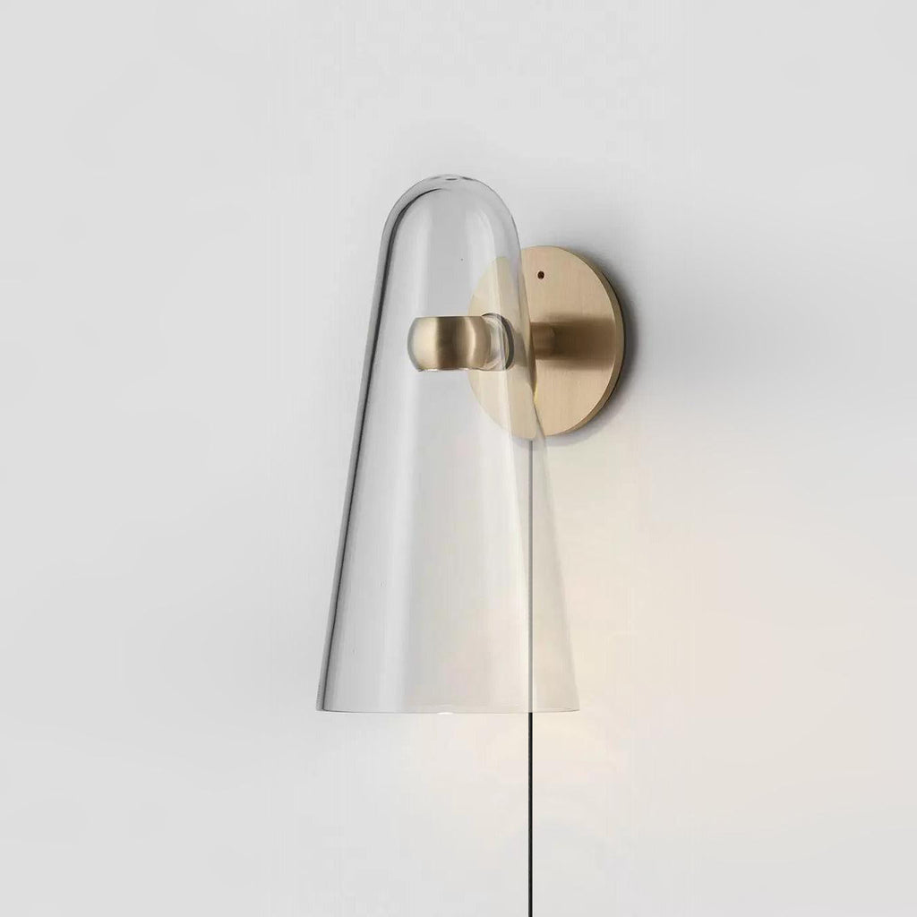 Modern Glass Sconce — Wall Sconce | Maison Monashee — view 3