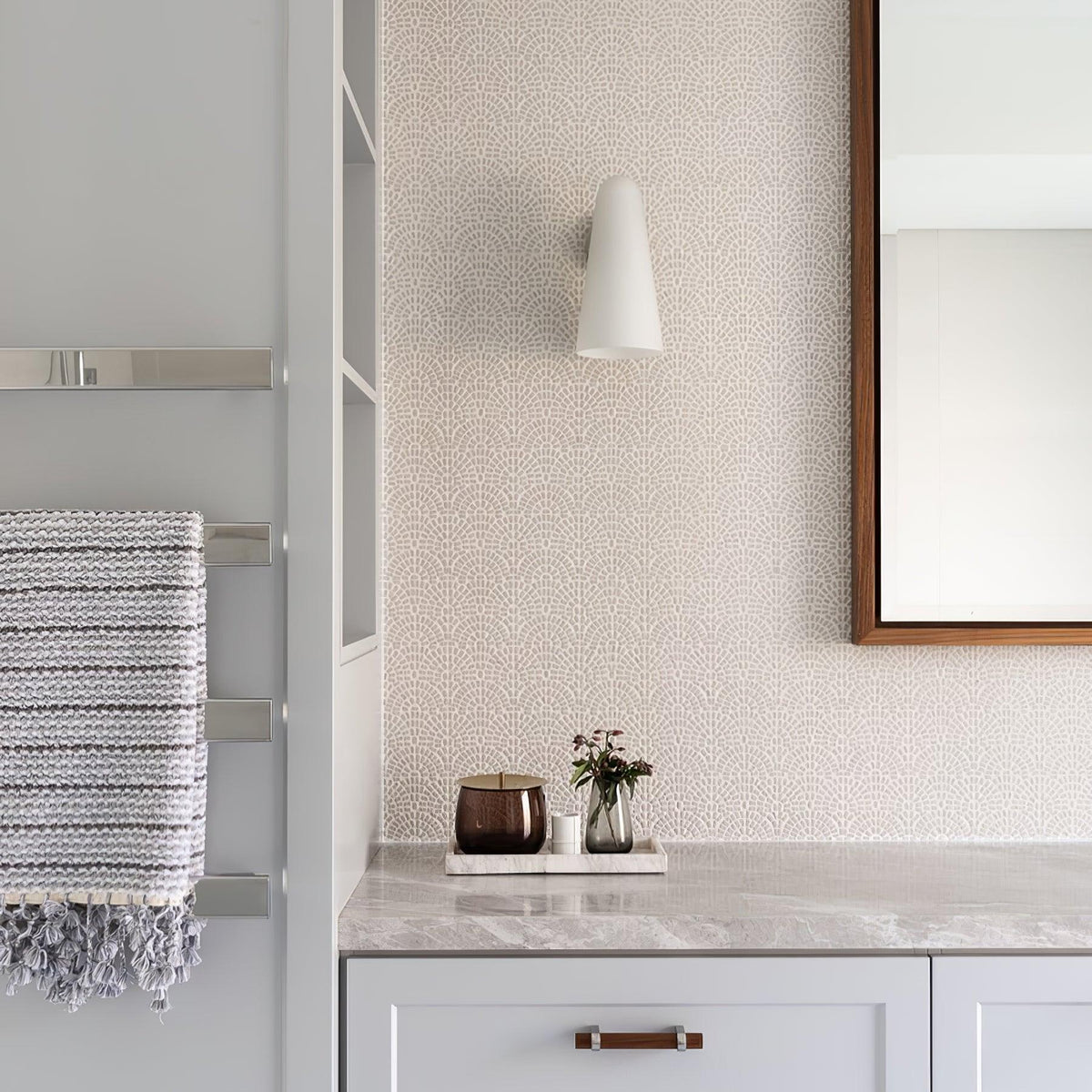 Modern Glass Sconce — Wall Sconce | Maison Monashee — view 18