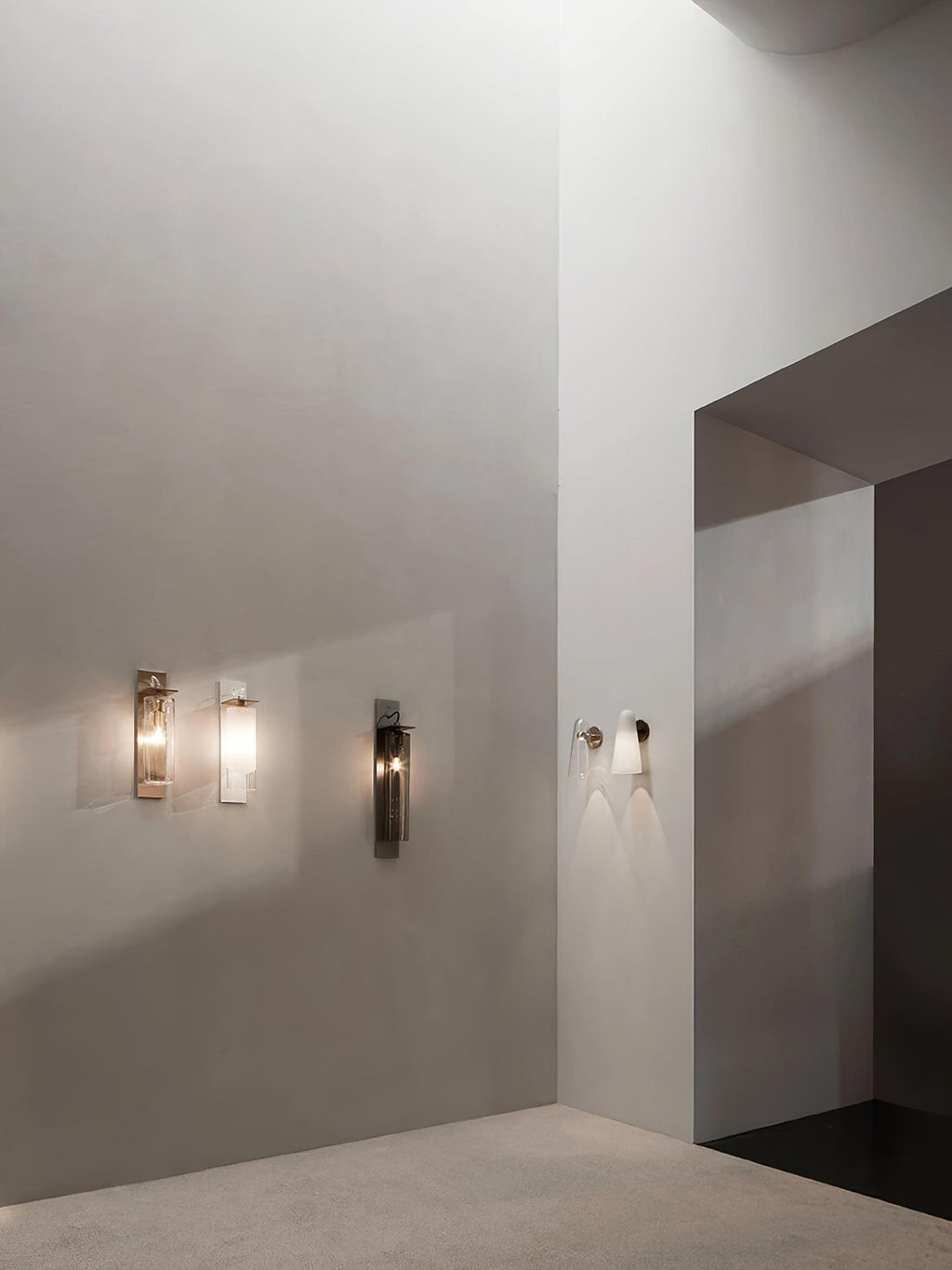 Modern Glass Sconce — Wall Sconce | Maison Monashee — view 43