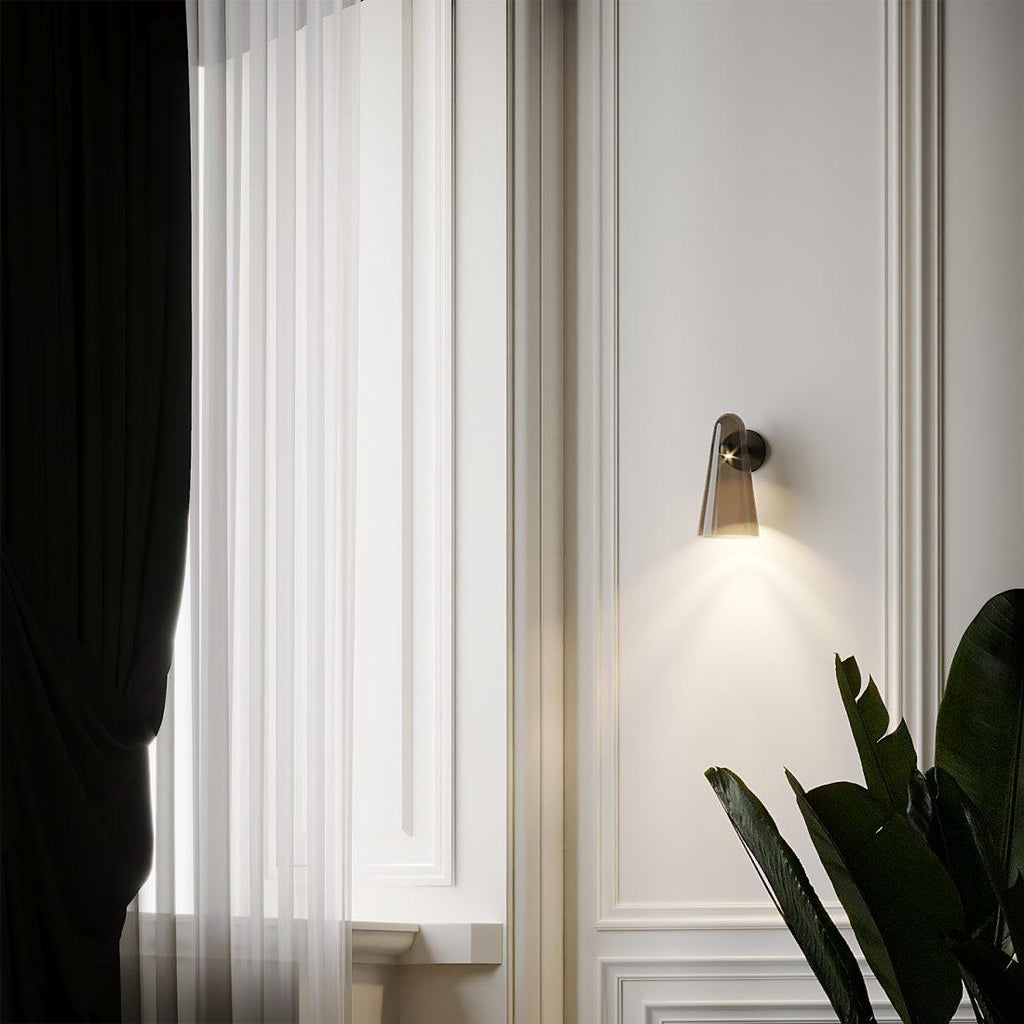 Modern Glass Sconce — Wall Sconce | Maison Monashee — view 14