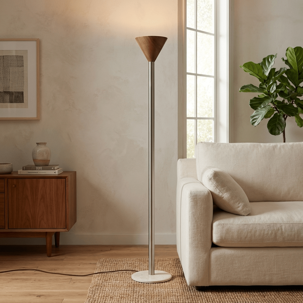Cone Floor Lamp — Floor Lamp | Maison Monashee — view 2