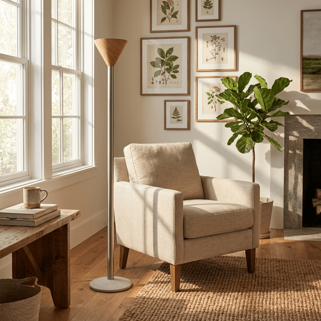 Cone Floor Lamp — Floor Lamp | Maison Monashee — view 3