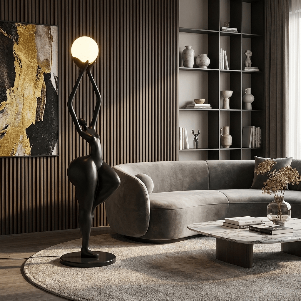 Pink Floor Lamp — Floor Lamp | Maison Monashee — view 9