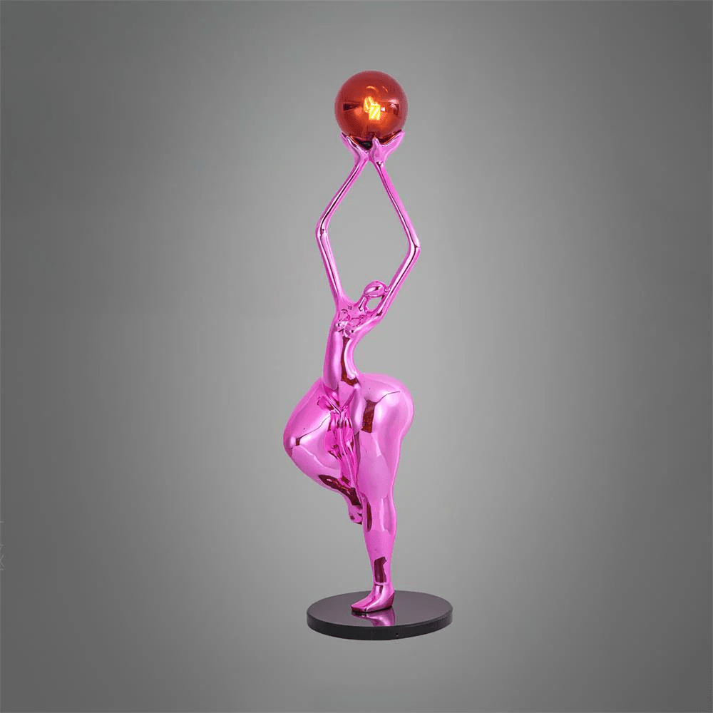 Pink Floor Lamp — Floor Lamp | Maison Monashee — view 5