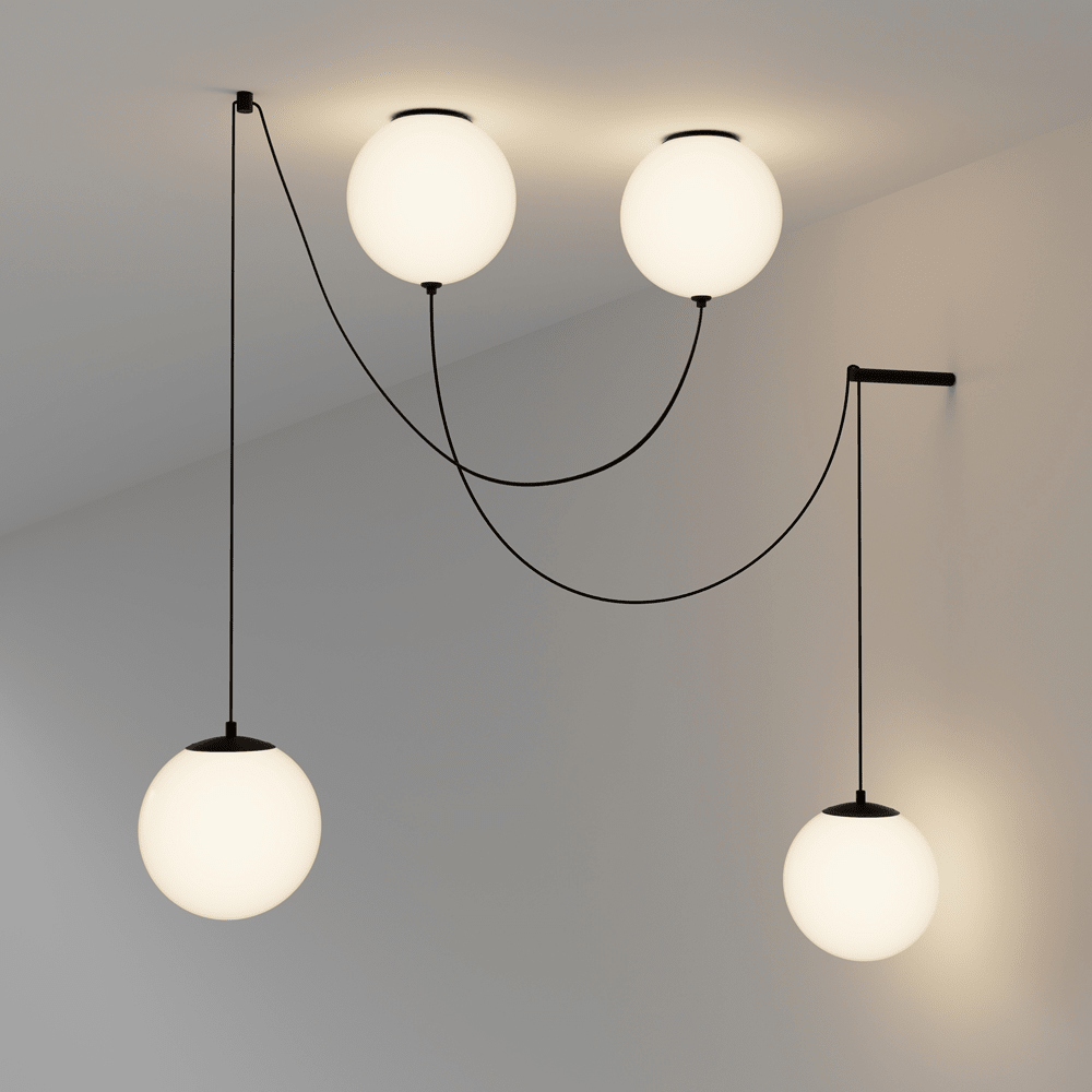 Cluster Globe Pendant Light — Pendant Light | Maison Monashee — view 26