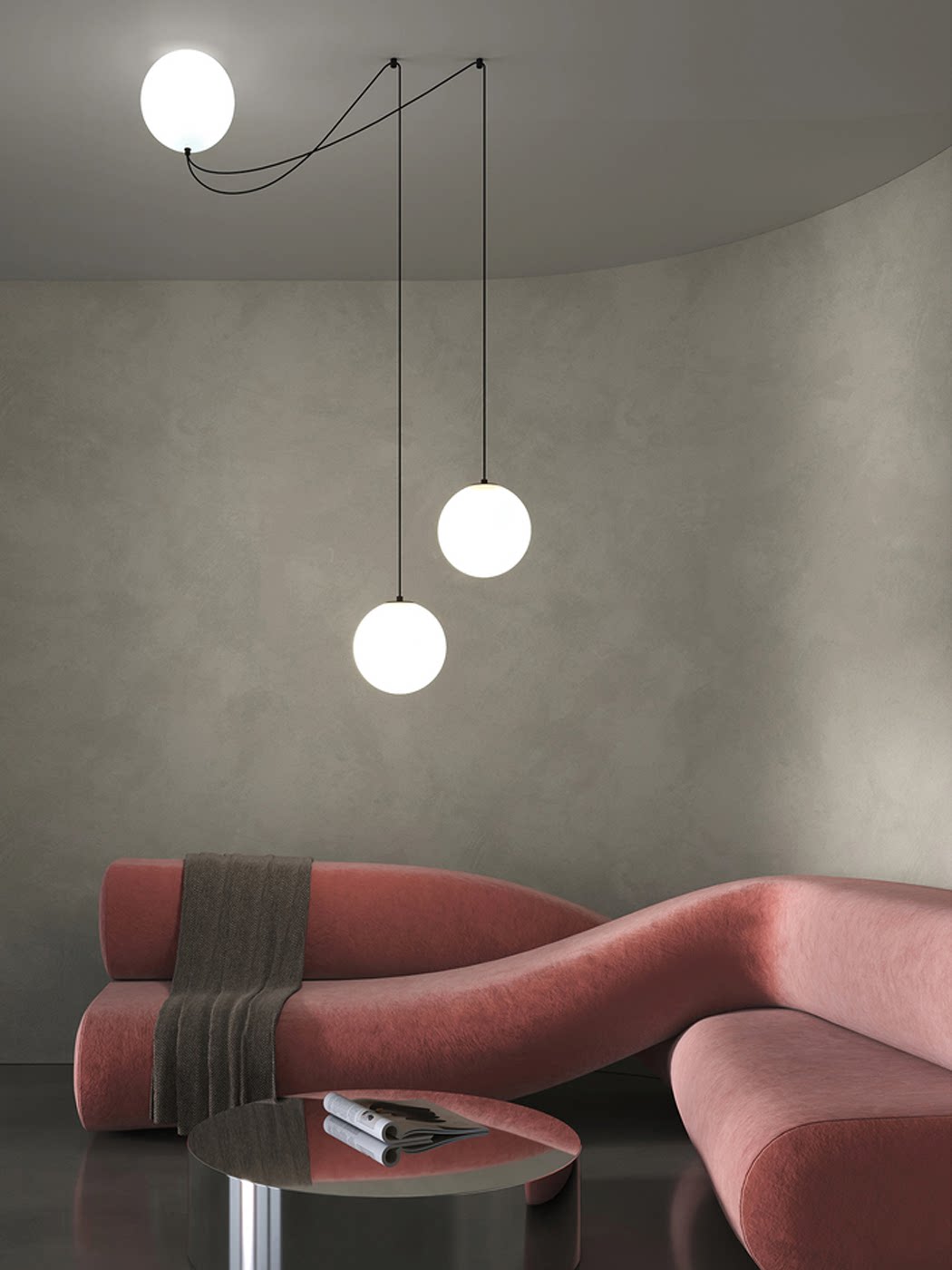 Cluster Globe Pendant Light — Pendant Light | Maison Monashee — view 5