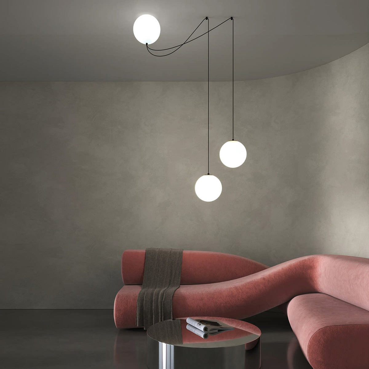 Cluster Globe Pendant Light — Pendant Light | Maison Monashee — view 2