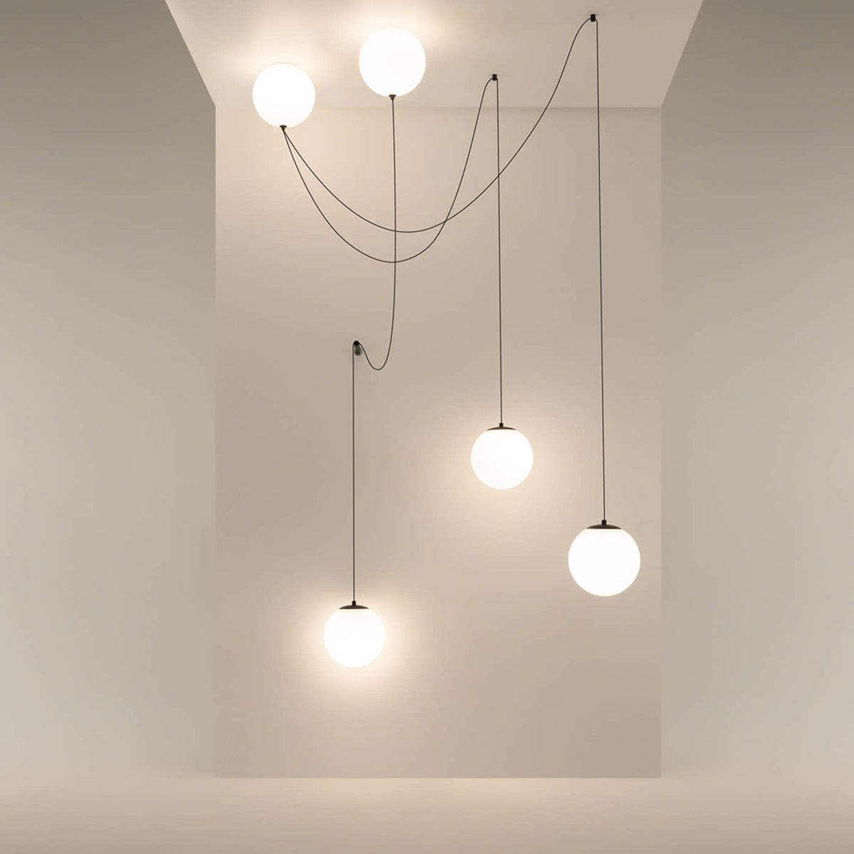 Cluster Globe Pendant Light — Pendant Light | Maison Monashee — view 3