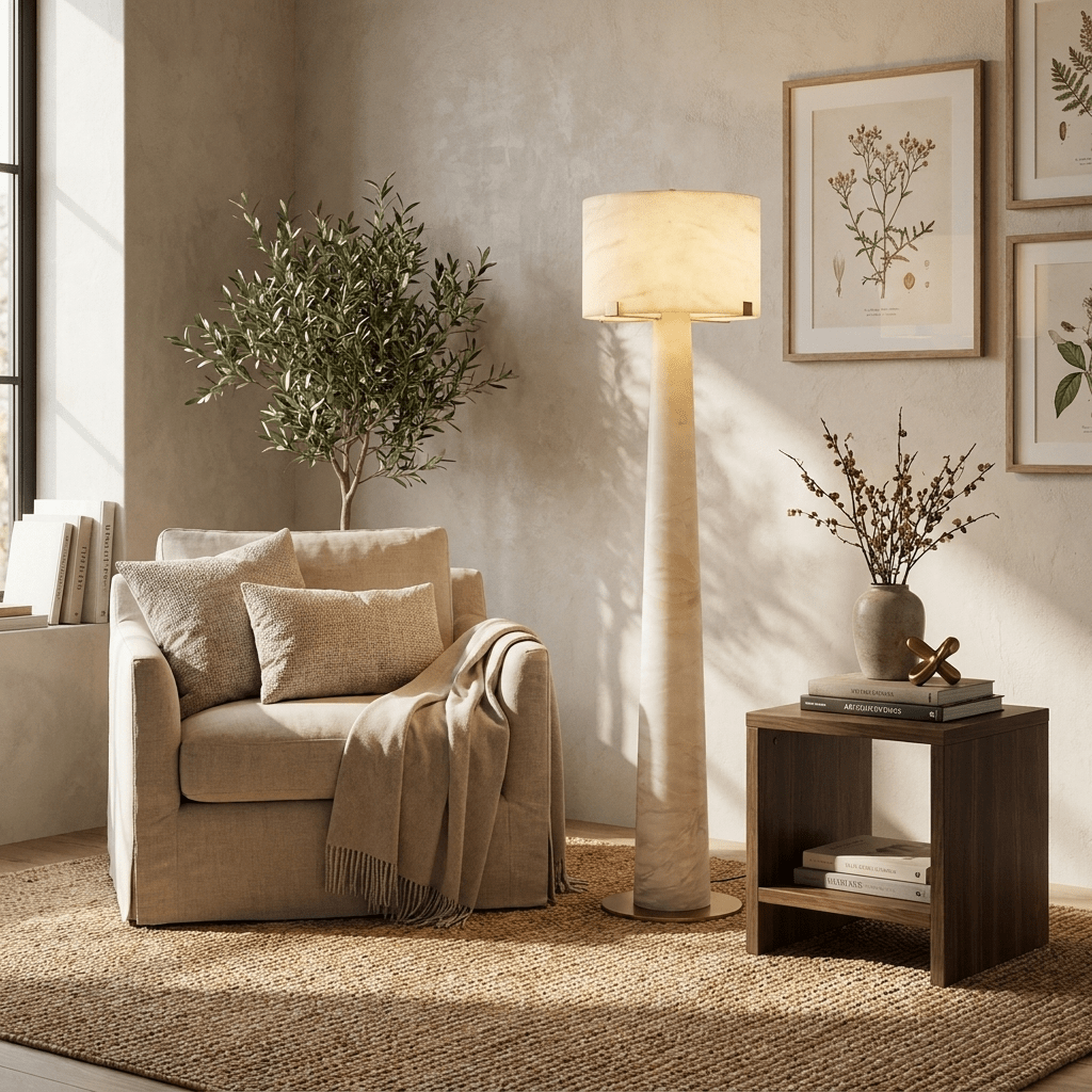 Tall Rectangular Floor Lamp — Floor Lamp | Maison Monashee — view 2