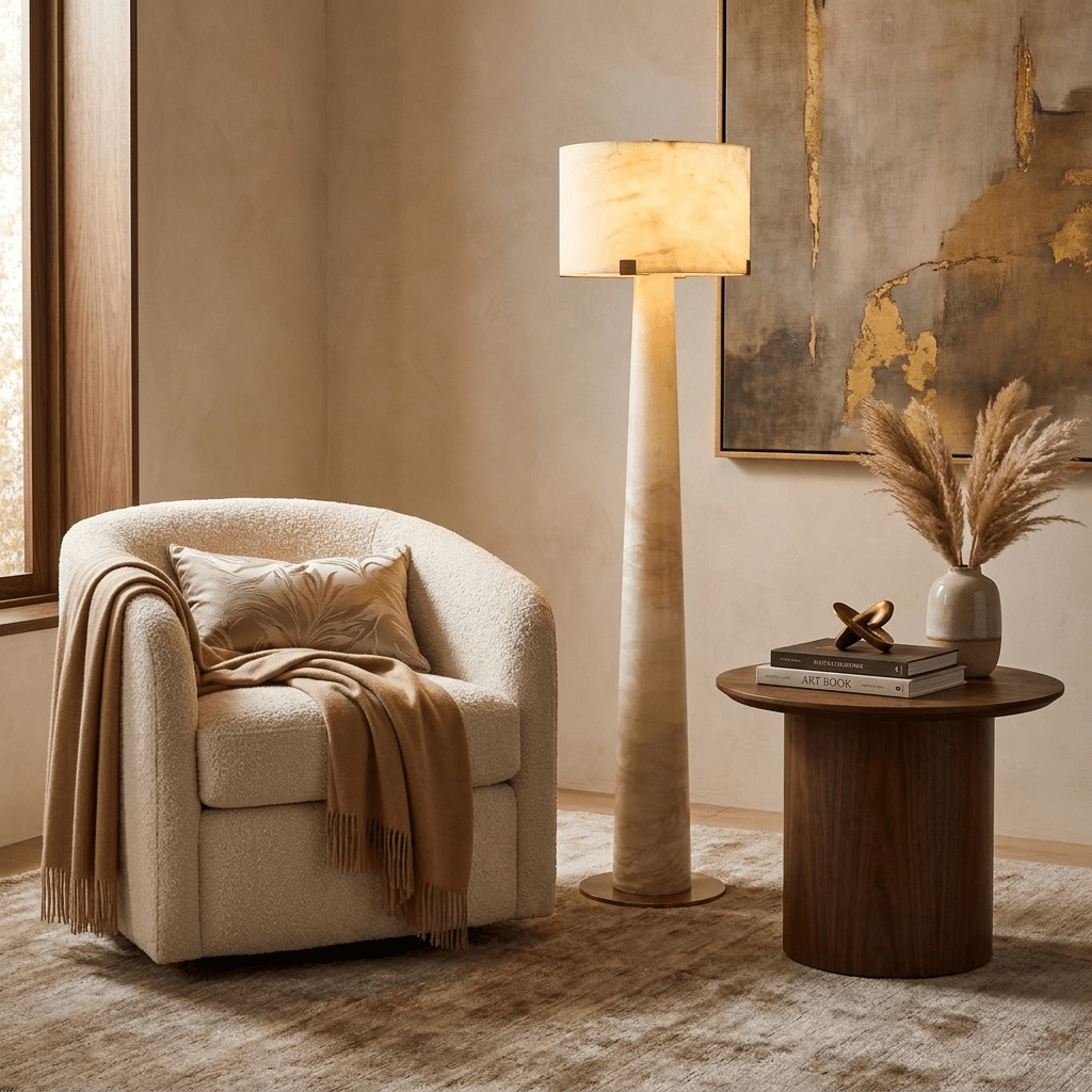 Tall Rectangular Floor Lamp — Floor Lamp | Maison Monashee — view 7