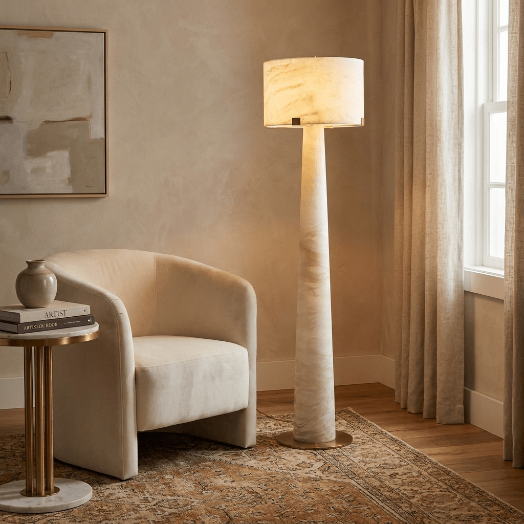 Tall Rectangular Floor Lamp — Floor Lamp | Maison Monashee — view 5