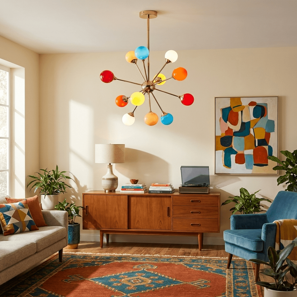 Sputnik Chandelier — Chandelier | Maison Monashee — view 3