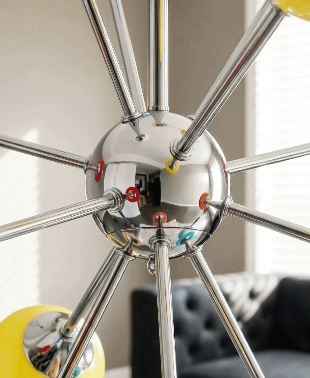 Sputnik Chandelier — Chandelier | Maison Monashee — view 15