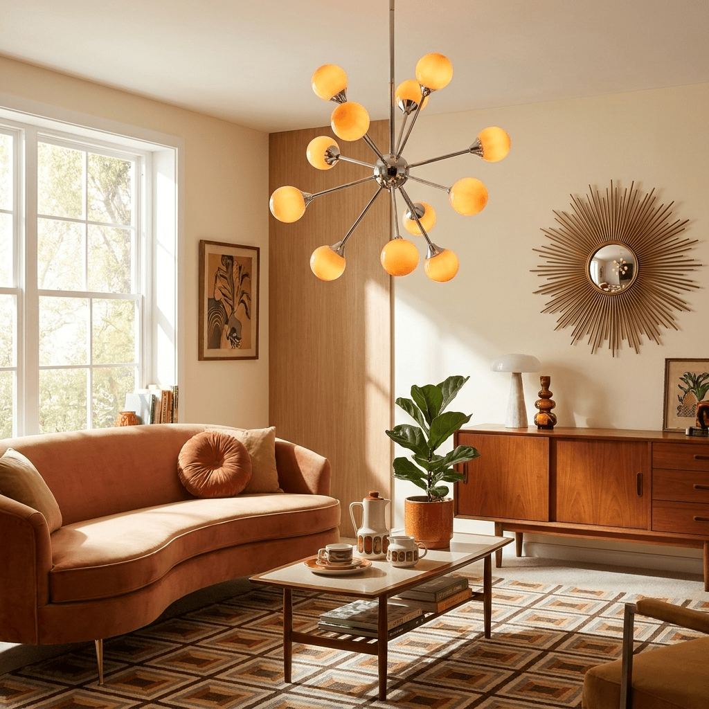 Sputnik Chandelier — Chandelier | Maison Monashee — view 8