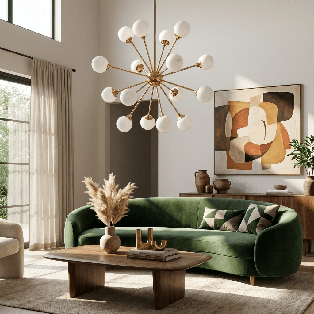 Sputnik Chandelier — Chandelier | Maison Monashee — view 4