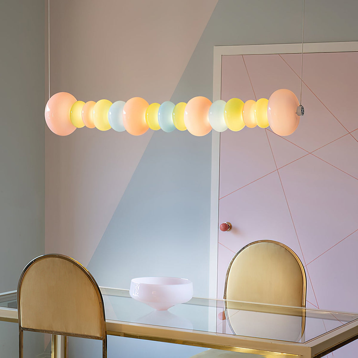 Large Glass Ball Pendant Light — Pendant Light | Maison Monashee — view 8