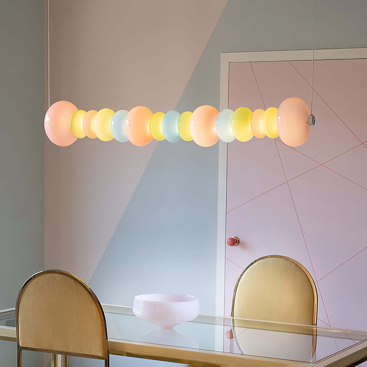 Large Glass Ball Pendant Light — Pendant Light | Maison Monashee — view 2