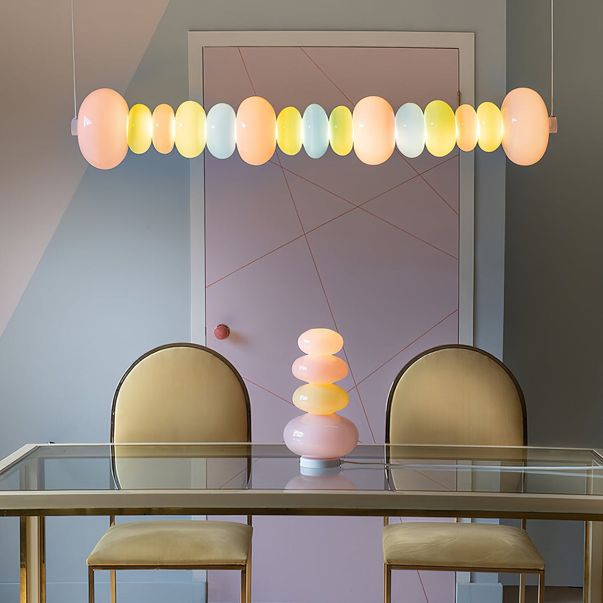 Large Glass Ball Pendant Light — Pendant Light | Maison Monashee — view 4