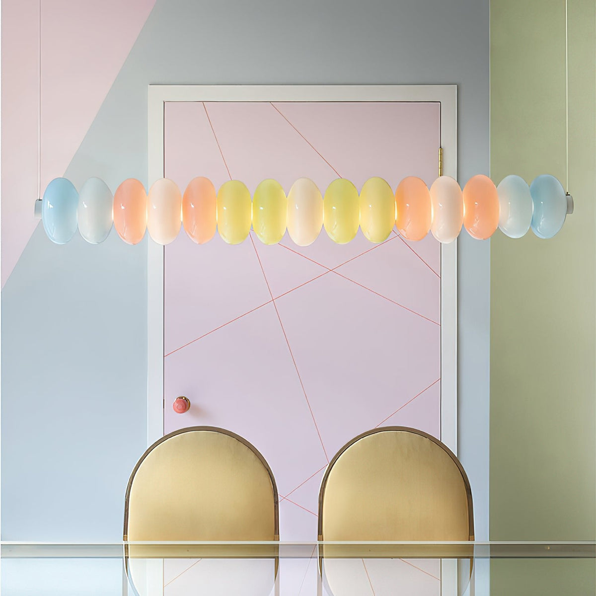 Large Glass Ball Pendant Light — Pendant Light | Maison Monashee — view 5