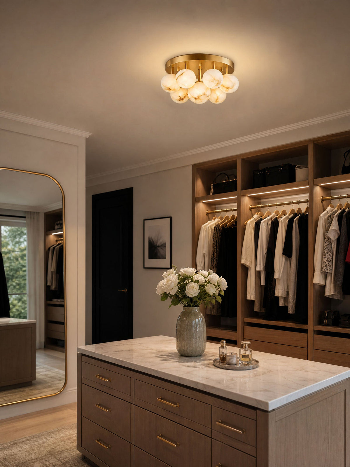 Cluster Globe Light Fixture — Ceiling Light | Maison Monashee — view 6