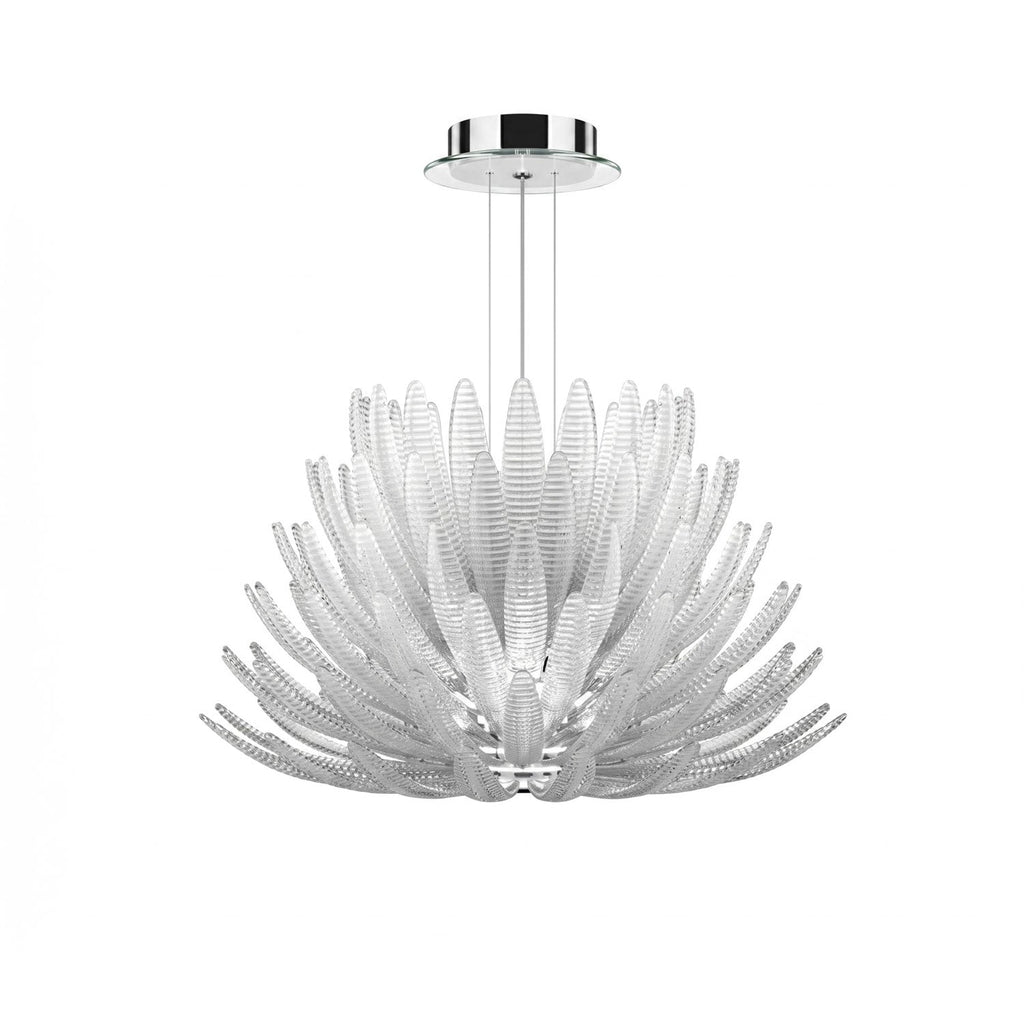 Glass Petal Chandelier — Chandelier | Maison Monashee — view 26