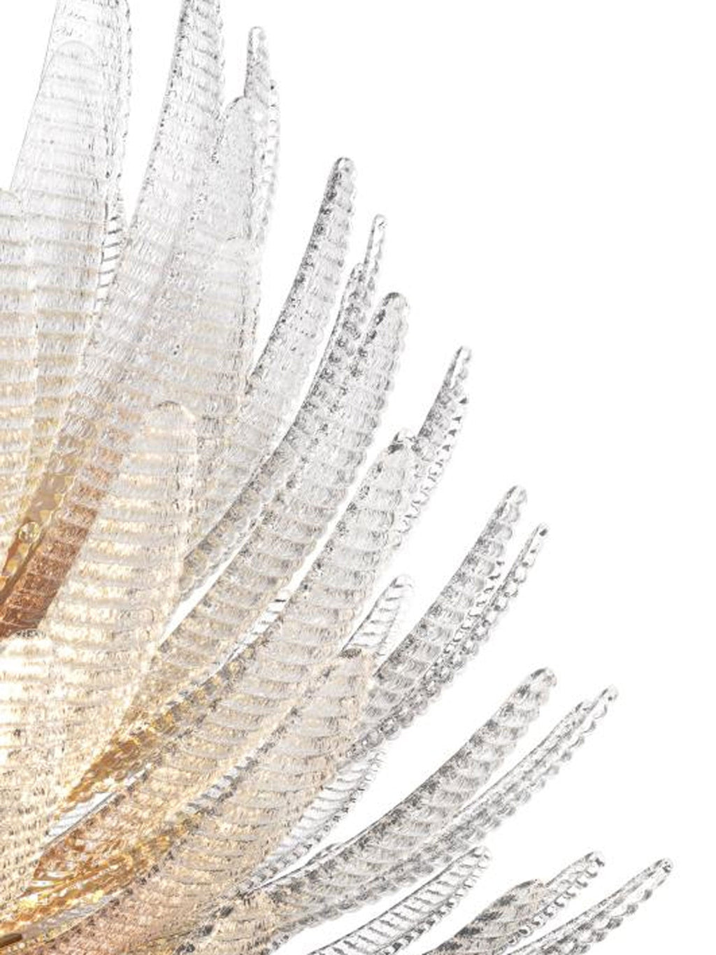 Glass Petal Chandelier — Chandelier | Maison Monashee — view 19