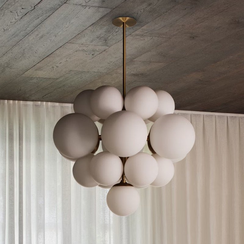 Large Orb Chandelier — Chandelier | Maison Monashee — view 6
