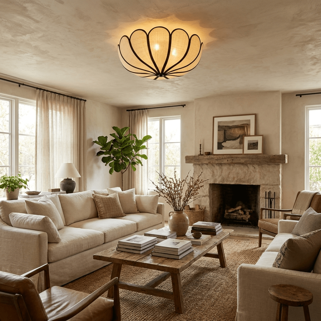 Petal Ceiling Light — Ceiling Light | Maison Monashee — view 2