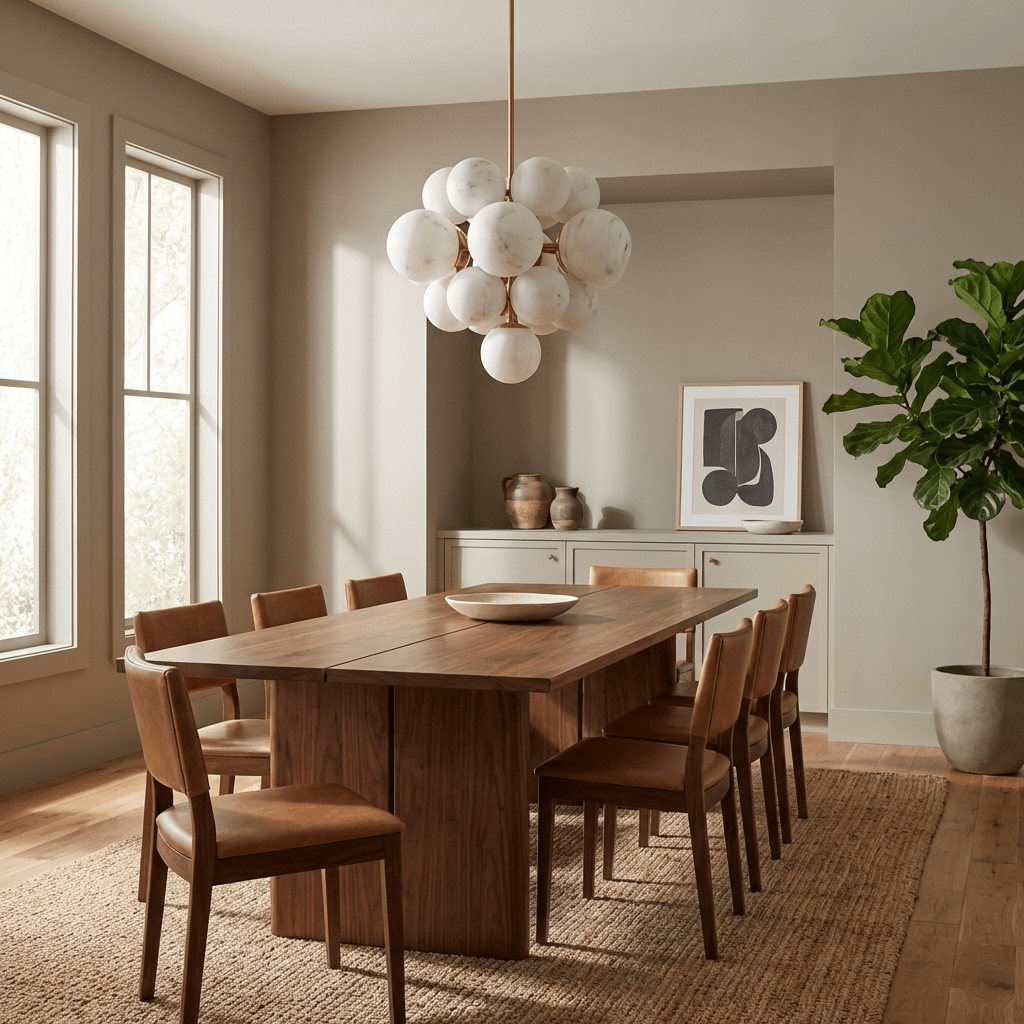 Large Orb Chandelier — Chandelier | Maison Monashee — view 2