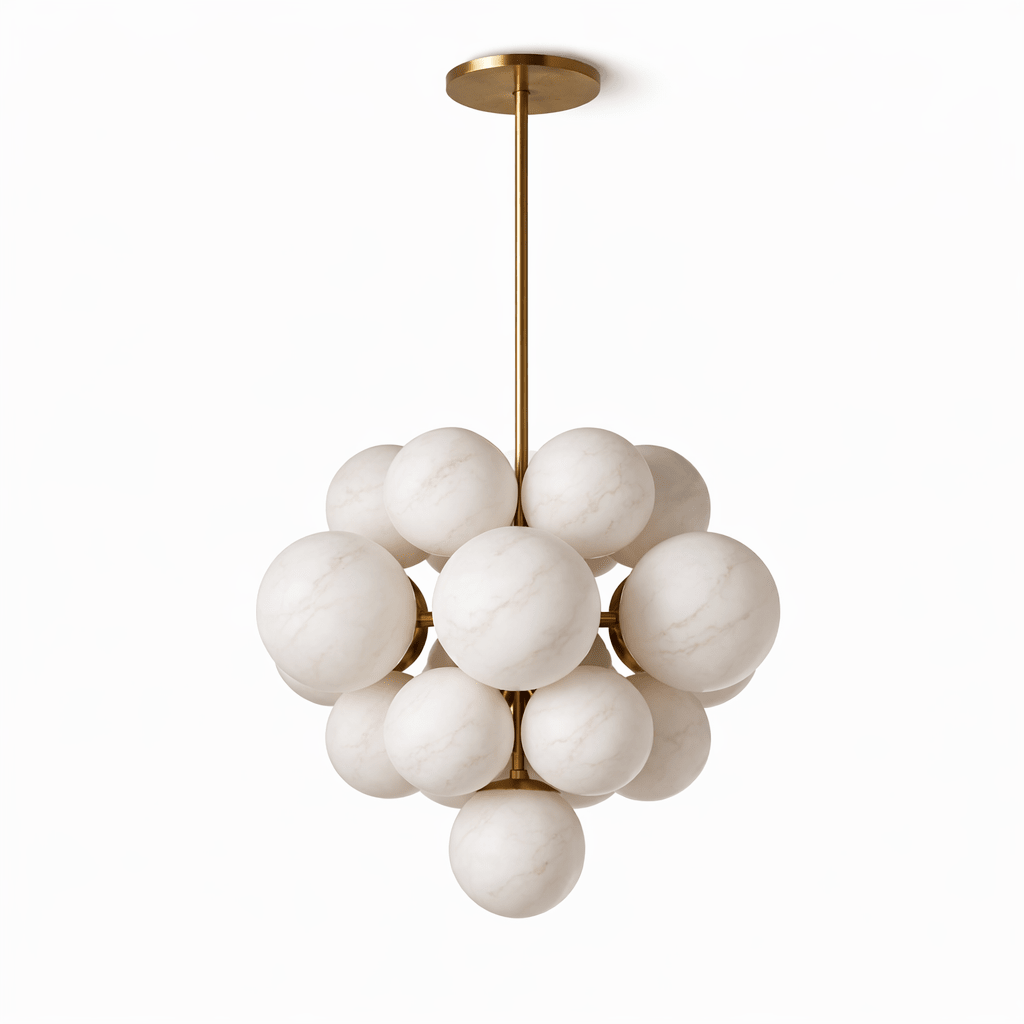 Large Orb Chandelier — Chandelier | Maison Monashee — view 10
